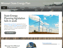 Tablet Screenshot of moenergyplan.org